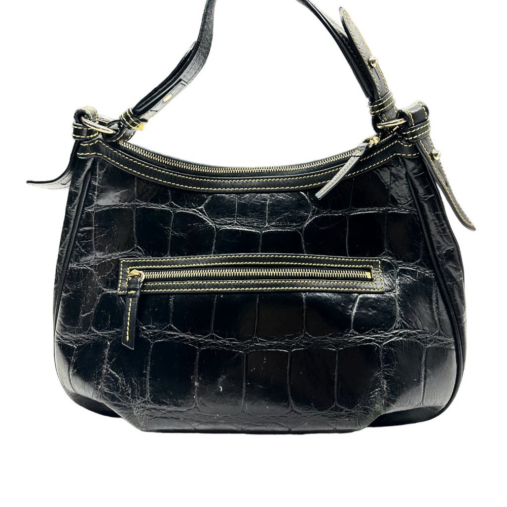 Dooney & Bourke Reptile Print Shoulder Bag - Picture 2 of 16